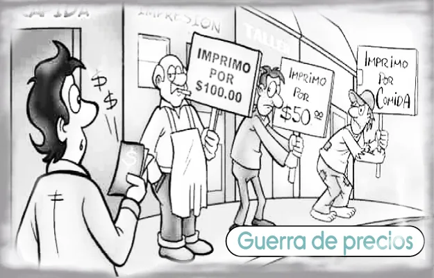 Previene una guerra de precios y evita la fuga de clientes