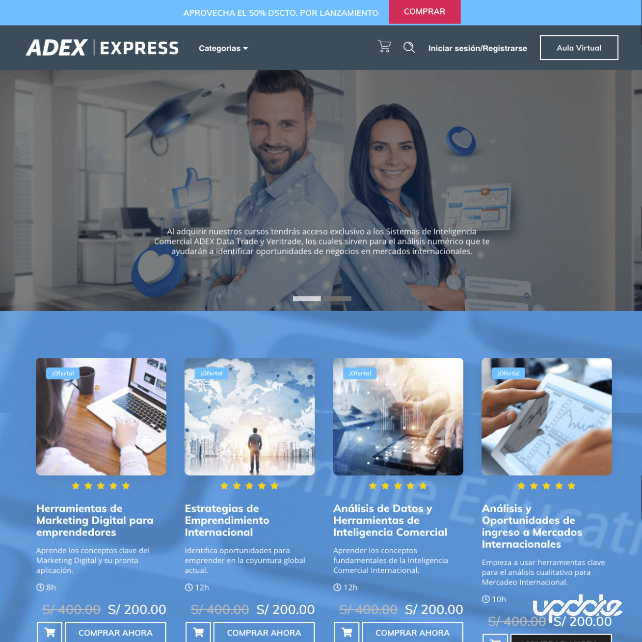 Adex Express — Landing Pages