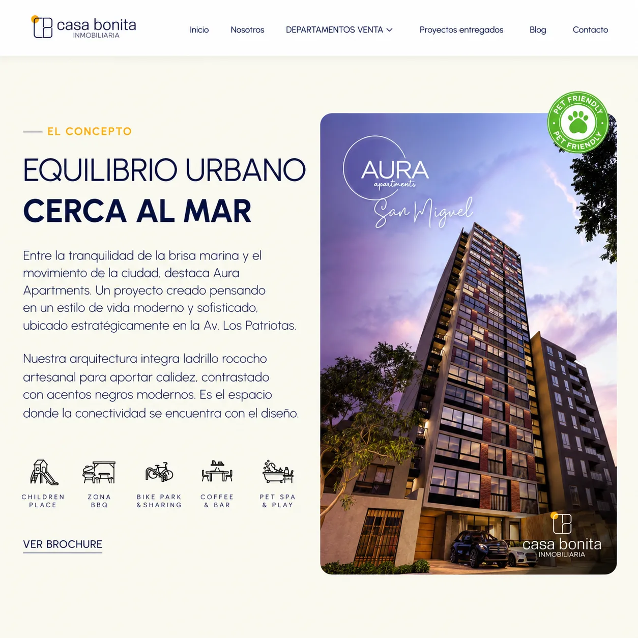 Casa Bonita — Paginas Web