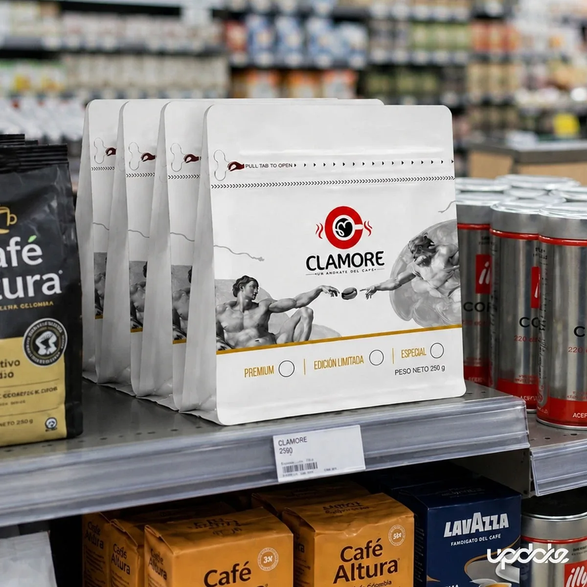 Clamore Café — Packaging