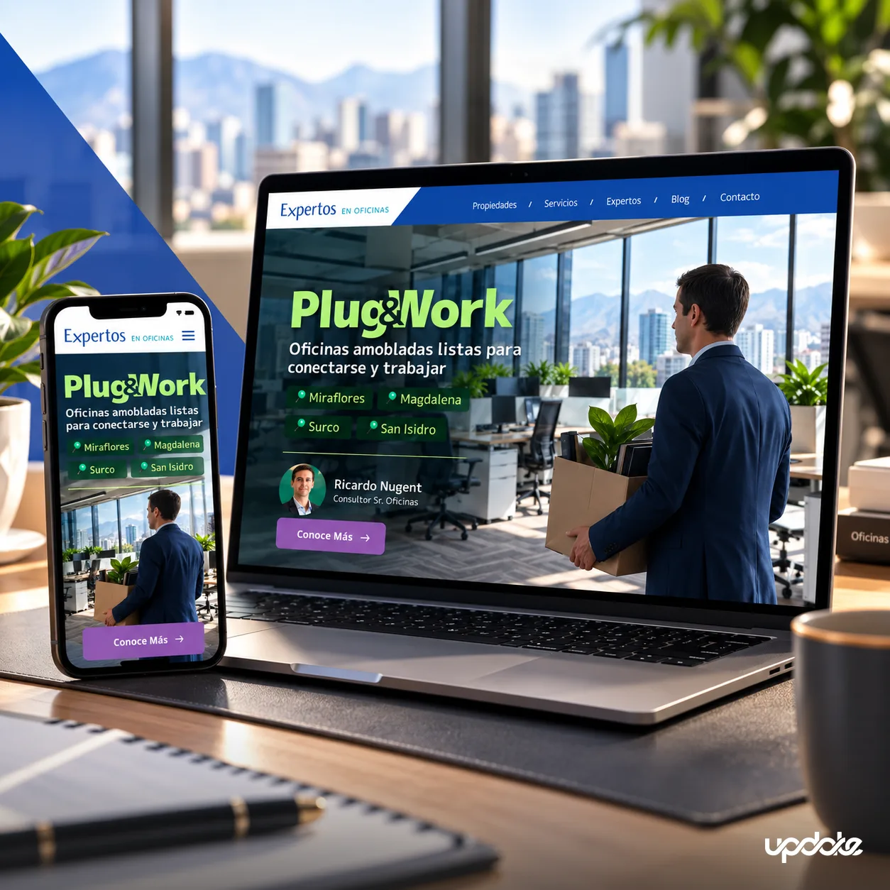 Expertos en Oficinas — Paginas Web