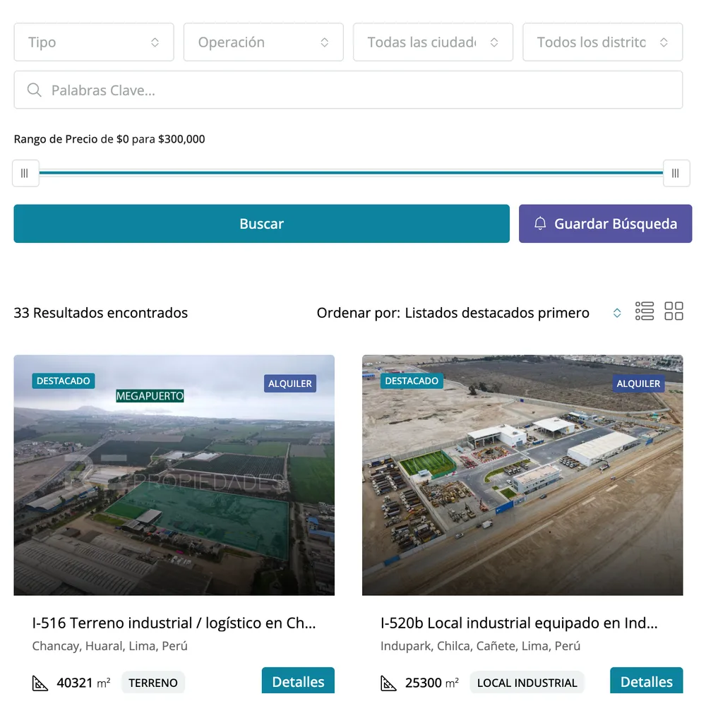 Expertos en Propiedades Industriales — Paginas Web