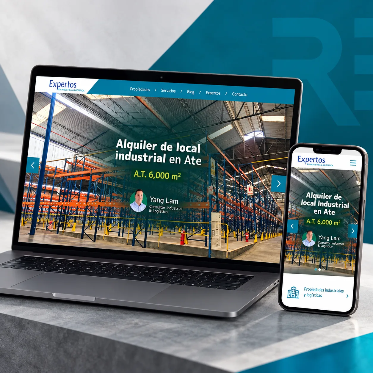 Expertos en Propiedades Industriales — Paginas Web