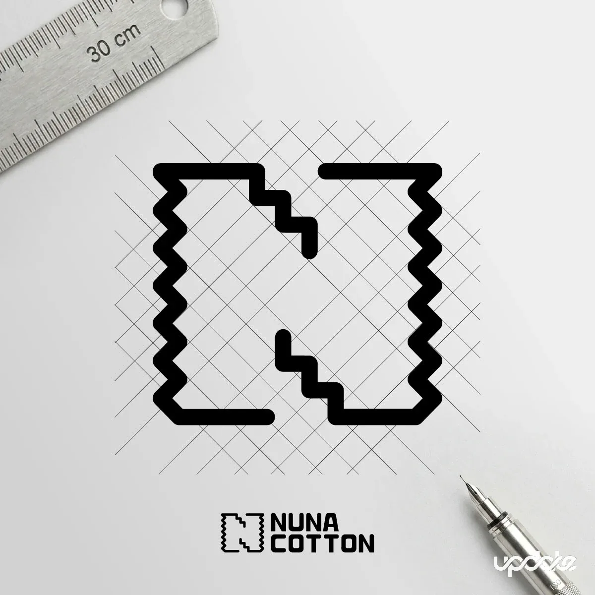 Nua Cotton — Diseño de Logotipos