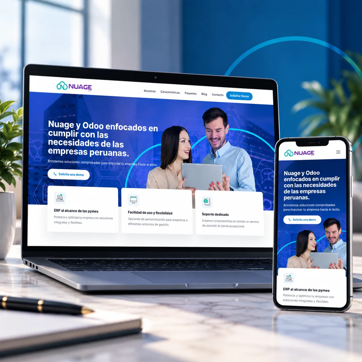 Nuage — Paginas Web