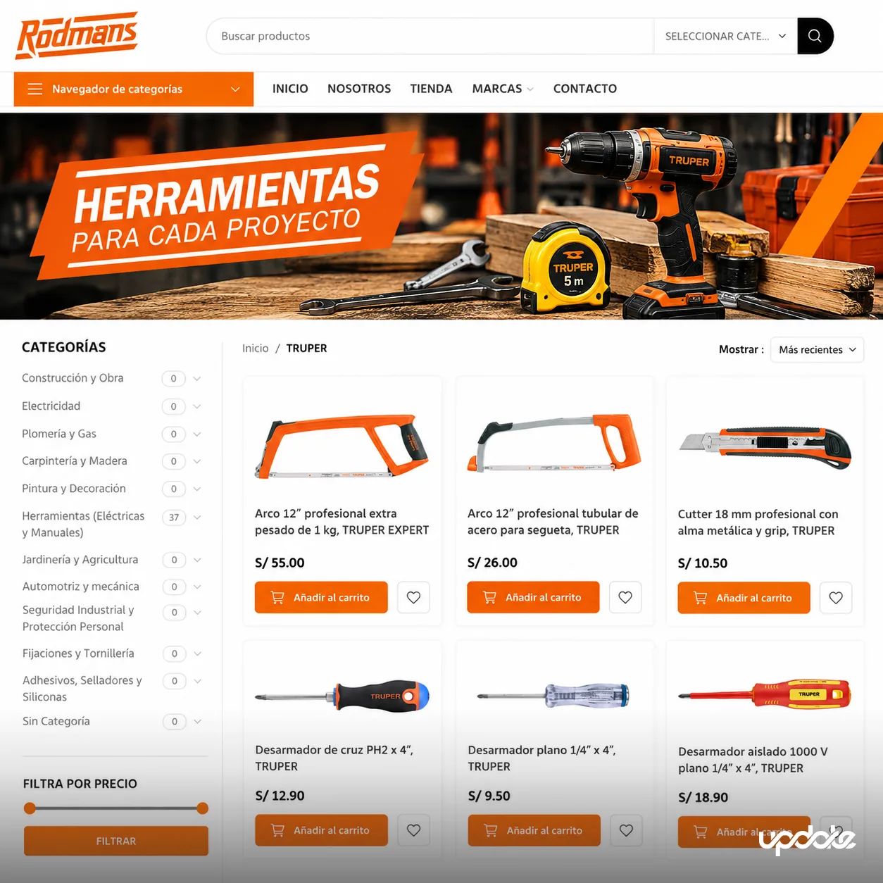 Rodmans — Paginas Web